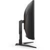 Monitor Gaming AOC CU34G2X 34 inch UWQHD VA 1 ms 144 Hz Curbat Negru Rosu