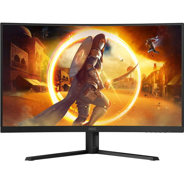 Monitor Gaming AOC CQ32G4VE 31.5 inch QHD VA 0.5 ms 180 Hz HDR Curbat Negru