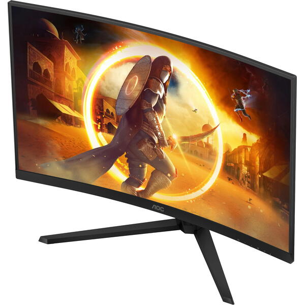 Monitor Gaming AOC CQ32G4VE 31.5 inch QHD VA 0.5 ms 180 Hz HDR Curbat Negru