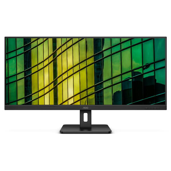 Monitor LED AOC U34E2M 34 inch UWQHD VA 4 ms 100 Hz Negru