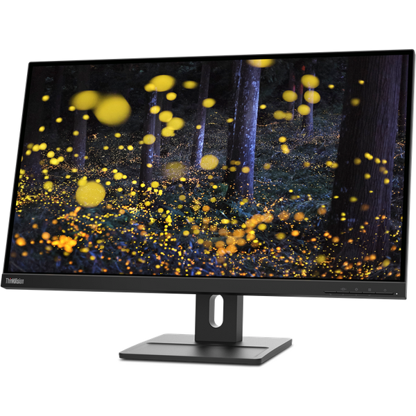 Monitor LED Lenovo ThinkVision E27q-20 27 inch QHD IPS 4 ms 75 Hz Negru