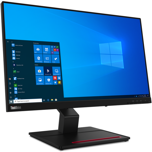 Monitor LED Lenovo ThinkVision T24t-20 23.8 inch FHD IPS 4 ms 60 Hz USB-C Negru