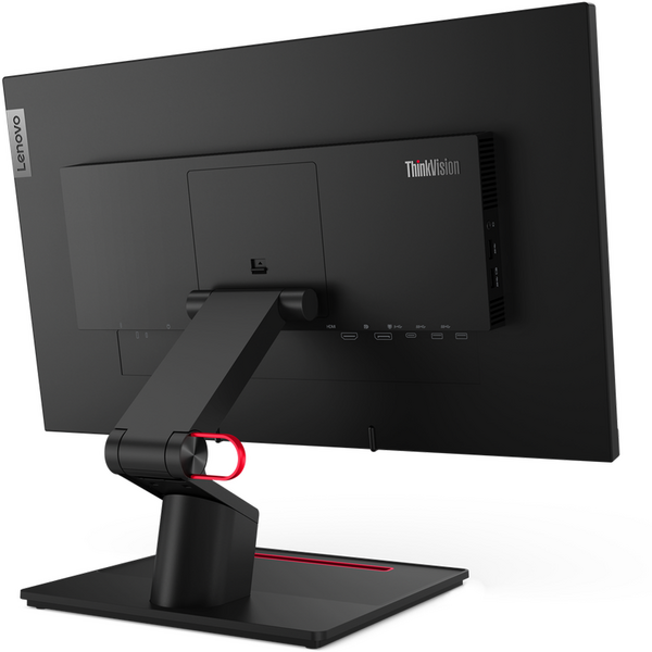 Monitor LED Lenovo ThinkVision T24t-20 23.8 inch FHD IPS 4 ms 60 Hz USB-C Negru