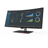 Monitor LED Lenovo ThinkVision P40w-20 39.7 inch UWUHD IPS 4 ms 75 Hz Webcam USB-C Thunderbolt Curbat Negru