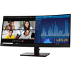 Monitor LED Lenovo ThinkVision P34w-20 34 inch UWQHD IPS 4 ms  60 Hz USB-C Webcam Negru