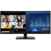 Monitor LED Lenovo ThinkVision P34w-20 34 inch UWQHD IPS 4 ms  60 Hz USB-C Webcam Negru