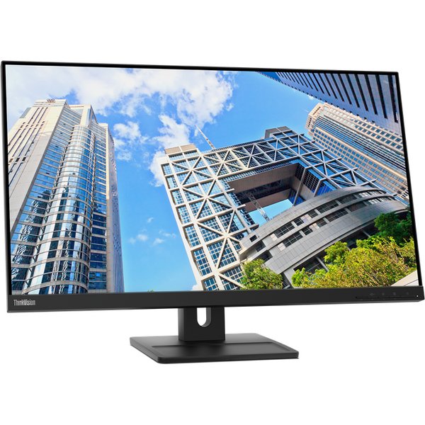 Monitor LED Lenovo ThinkVision E28u-20 28 inch UHD IPS 4 ms 60 Hz HDR Negru