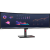 Monitor LED Lenovo ThinkVision P49w-30 Curbat 49 inch DQHD IPS 4 ms 60 Hz Thunderbolt Negru