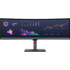 Monitor LED Lenovo ThinkVision P49w-30 Curbat 49 inch DQHD IPS 4 ms 60 Hz Thunderbolt Negru