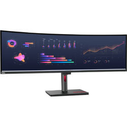 ThinkVision P49w-30 Curbat 49 inch DQHD IPS 4 ms 60 Hz Thunderbolt Negru