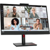 Monitor LED Lenovo ThinkVision T27hv-30 27 inch QHD IPS 4 ms 75 Hz Webcam USB-C Negru