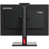 Monitor LED Lenovo ThinkVision T24mv-30 23.8 inch FHD IPS 4 ms 75 Hz Webcam USB-C Negru