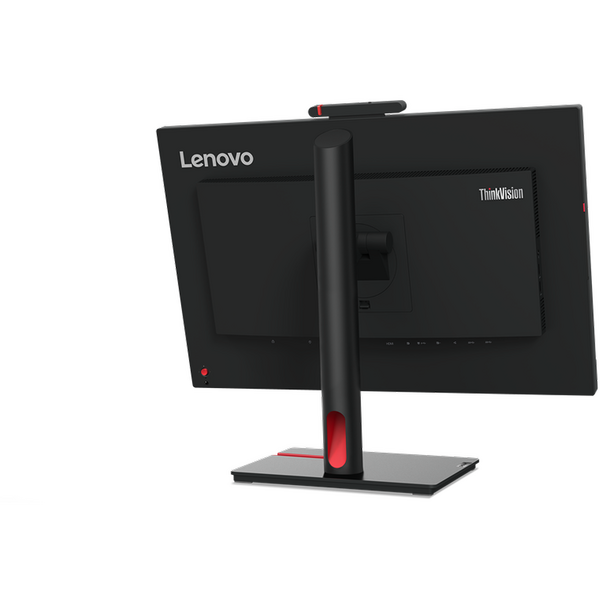 Monitor LED Lenovo ThinkVision T24mv-30 23.8 inch FHD IPS 4 ms 75 Hz Webcam USB-C Negru