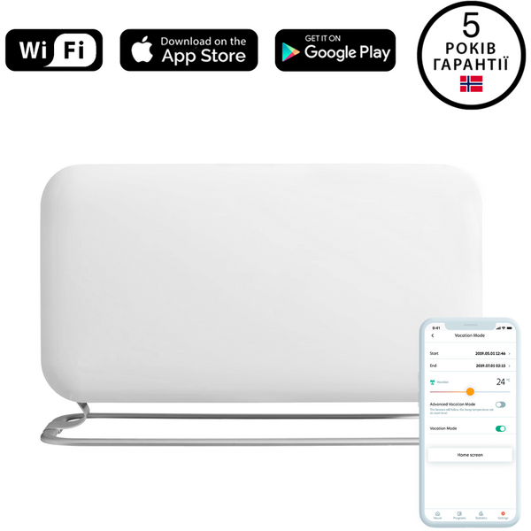 Convector mobil MILL CO1200WIFI3 WiFi + APP control + Bluetooth, 1200W