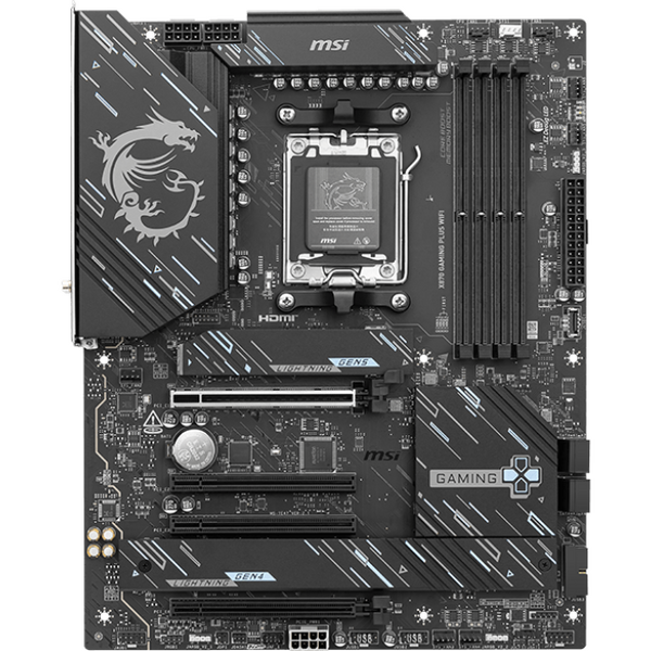 Placa de baza MSI X870 GAMING PLUS WIFI Socket AM5