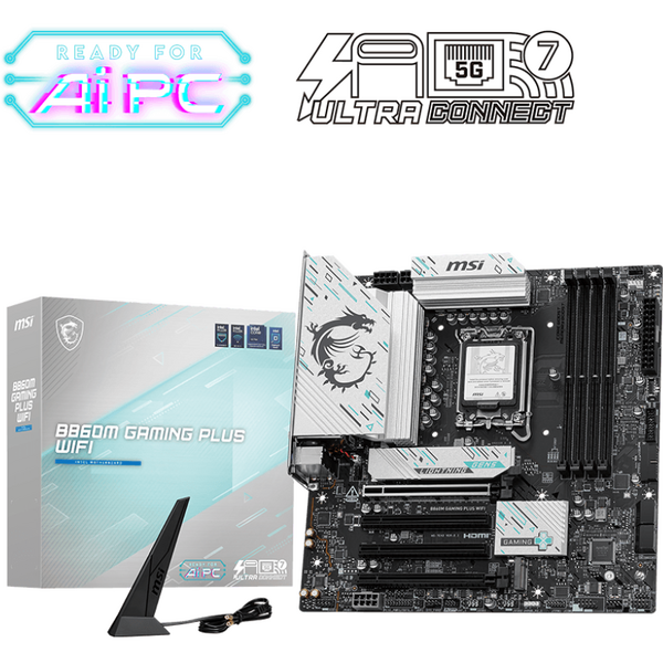 Placa de baza MSI B860M GAMING PLUS WIFI Socket 1851