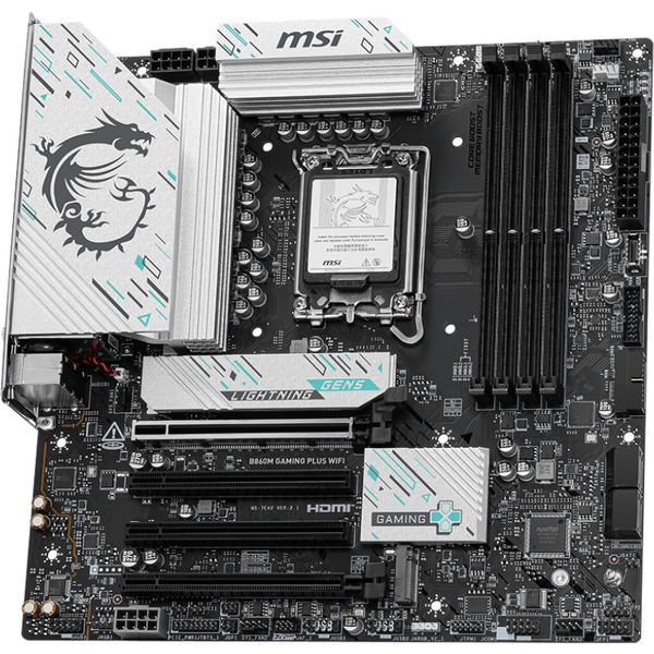 Placa de baza MSI B860M GAMING PLUS WIFI Socket 1851