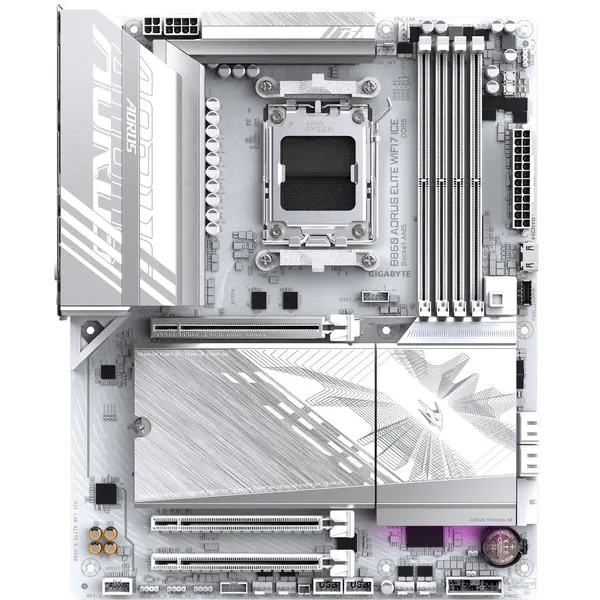 Placa de baza Gigabyte B850 AORUS ELITE WIFI7 ICE,  Socket AM5