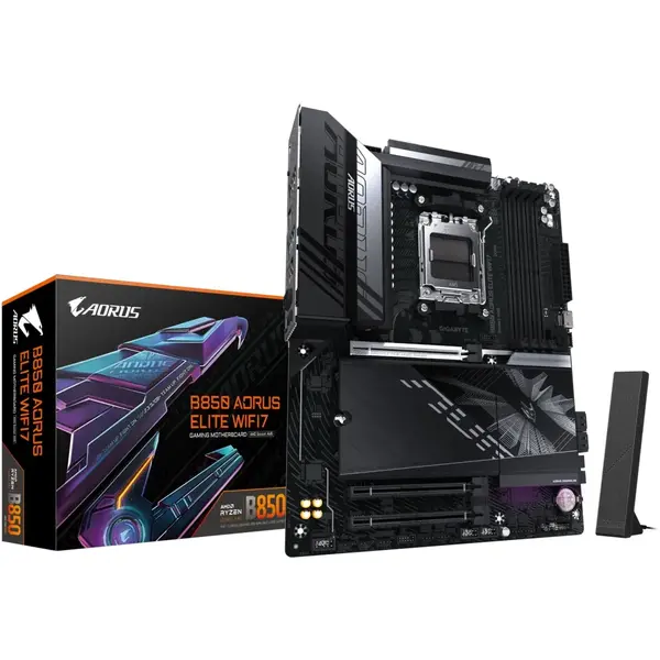 Placa de baza Gigabyte B850 AORUS ELITE WIFI7, Socket AM5