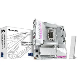 Placa de baza Gigabyte B860M AORUS ELITE WIFI6E ICE Socket 1851