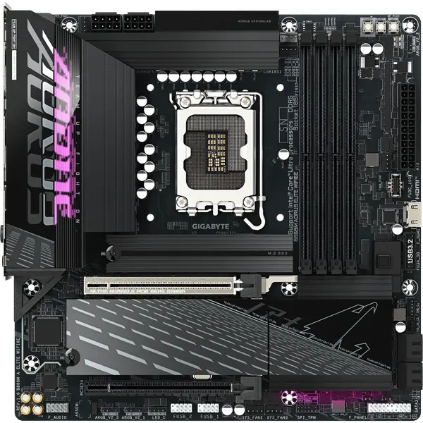 Placa de baza Gigabyte B860M AORUS ELITE WIFI6E Socket 1851