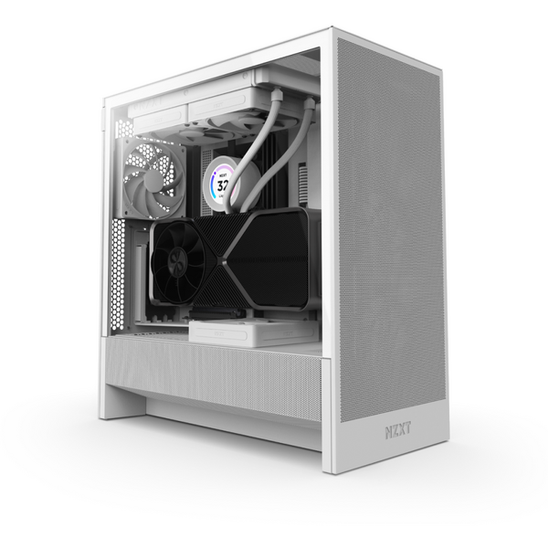 Carcasa NZXT H5 Flow (2024), White