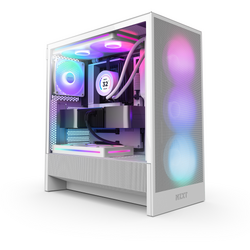 Carcasa NZXT H5 Flow RGB (2024), White