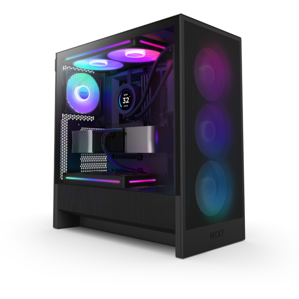 Carcasa NZXT H5 Flow RGB (2024), Black