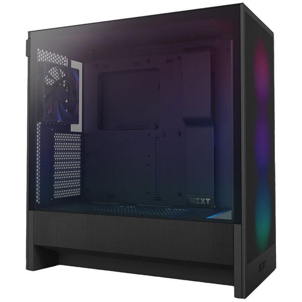 Carcasa NZXT H5 Flow RGB (2024), Black