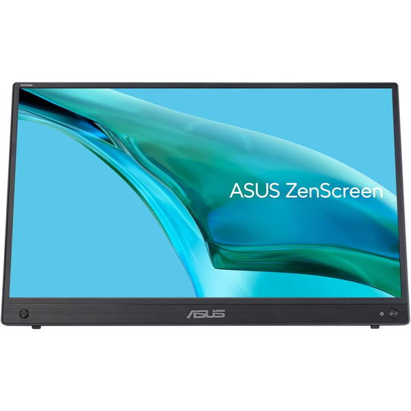 Monitor portabil Asus ZenScreen MB16AHG 15.6 inch FHD IPS 3 ms 144 Hz USB-C Negru