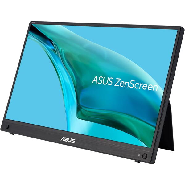 Monitor portabil Asus ZenScreen MB16AHG 15.6 inch FHD IPS 3 ms 144 Hz USB-C Negru