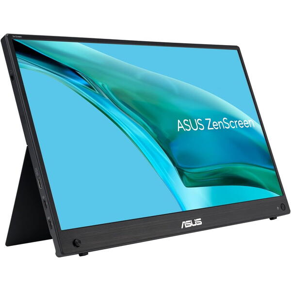 Monitor portabil Asus ZenScreen MB16AHG 15.6 inch FHD IPS 3 ms 144 Hz USB-C Negru