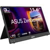 Monitor LED Asus ZenScreen MB16AHV 15.6 inch FHD IPS 5 ms 60 Hz USB-C Negru