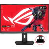 Monitor Gaming Asus ROG Strix XG27WCMS 27 inch QHD VA 1 ms 280 Hz USB-C HDR Curbat Negru