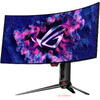 Monitor Gaming Asus ROG Swift PG34WCDM 34 inch UWQHD OLED 0.03 ms 240 Hz USB-C HDR Curbat Negru