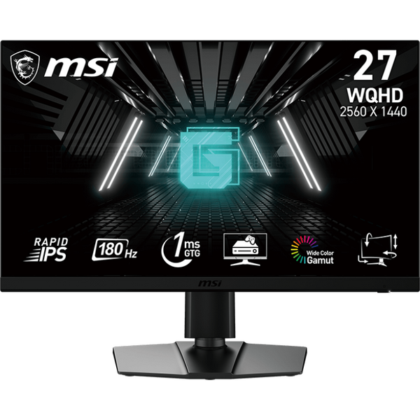 Monitor Gaming MSI G272QPF E2 27 inch QHD IPS 1 ms 180 Hz HDR Negru