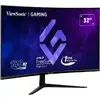 Monitor Gaming ViewSonic VX3218C-2K 31.5 inch QHD VA 1 ms 165 Hz HDR Curbat  Negru