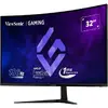 Monitor Gaming ViewSonic VX3218C-2K 31.5 inch QHD VA 1 ms 165 Hz HDR Curbat  Negru