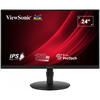 Monitor LED ViewSonic VG2408A-MHD 23.8 inch FHD IPS 5 ms 100 Hz Negru