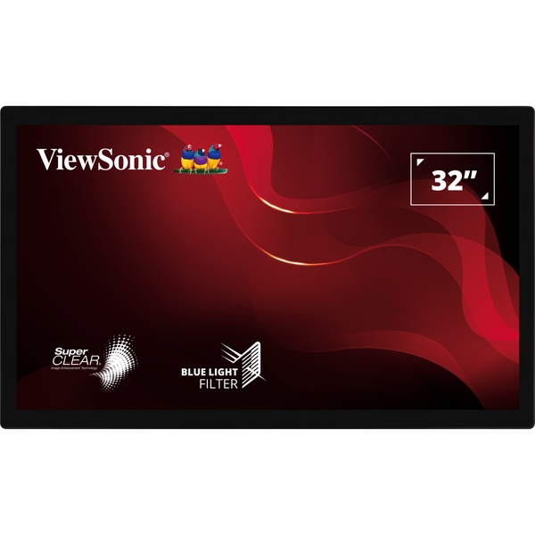 Monitor LED ViewSonic TD3207 Touchscreen 31.5 inch FHD VA 4 ms 60 Hz Negru