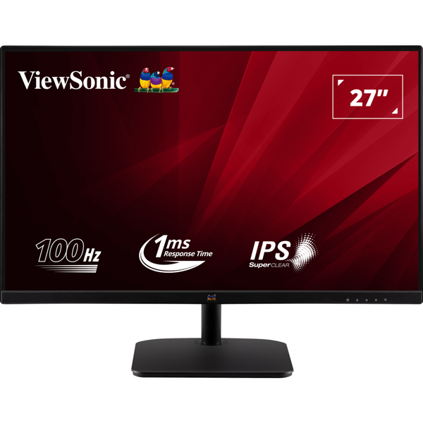 Monitor LED ViewSonic VA2732-H 27 inch FHD IPS 4 ms 75 Hz Negru