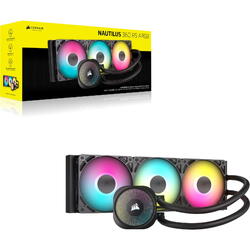 Cooler Corsair NAUTILUS 360 RS ARGB, LCD 360mm, Negru