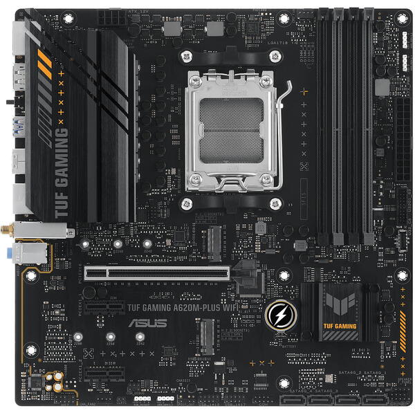 Placa de baza Asus TUF Gaming A620M-Plus WiFi Socket AM5