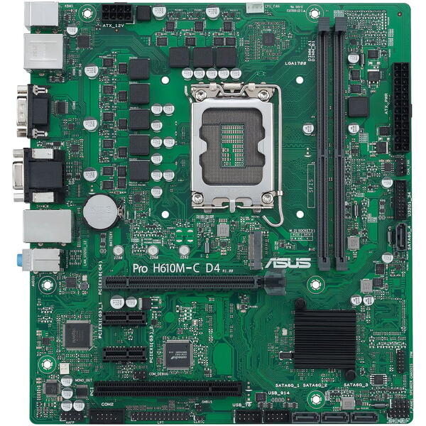 Placa de baza Asus Pro H610M-C-CSM Socket 1700