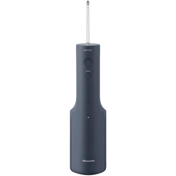 Irigator oral reincarcabil, cu tehnologie cu ultrasunete Panasonic EW-DJ66-A303 reincarcabil, cu tehnologie cu ultrasunete, Albastru inchis