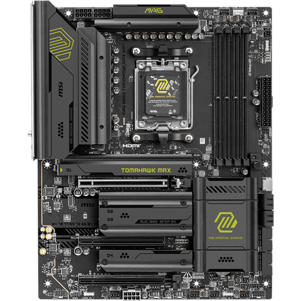 Placa de baza MSI MAG B850 TOMAHAWK MAX WIFI Socket AM5