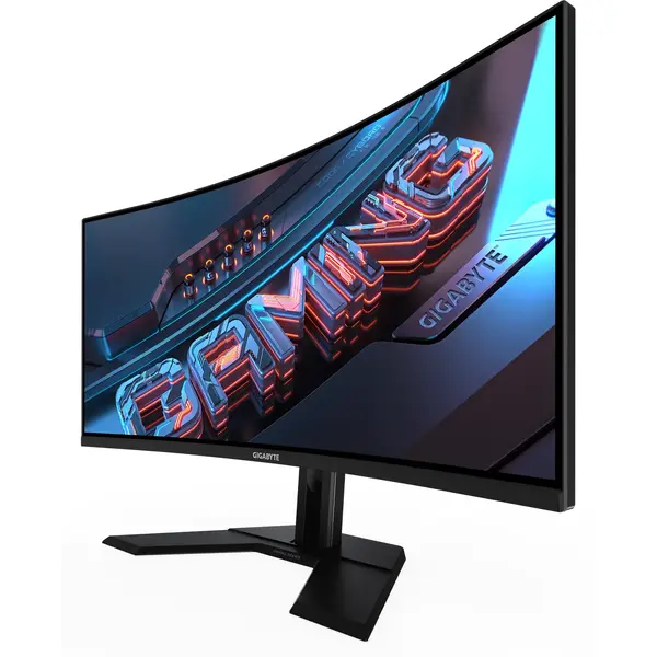 Monitor Gaming Gigabyte G34WQCP 34 inch UWQHD VA 1 ms 180 Hz HDR Curbat Negru