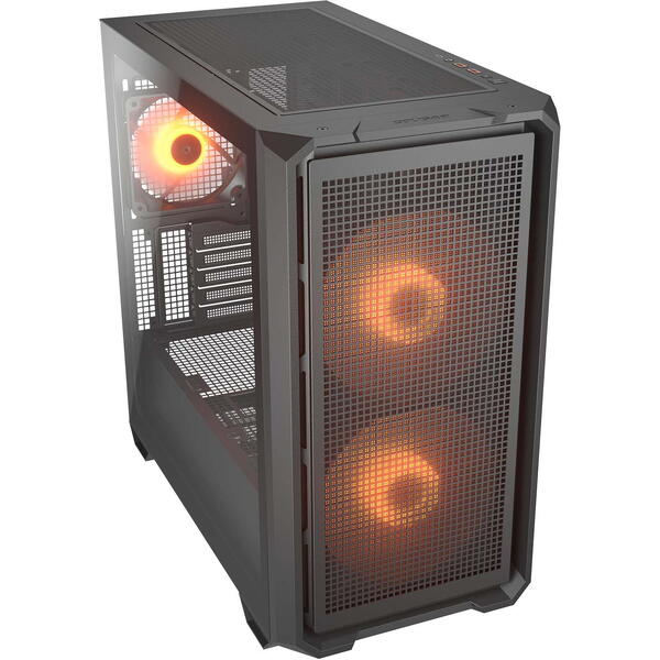 Carcasa Cougar MX600 Mini RGB, Black