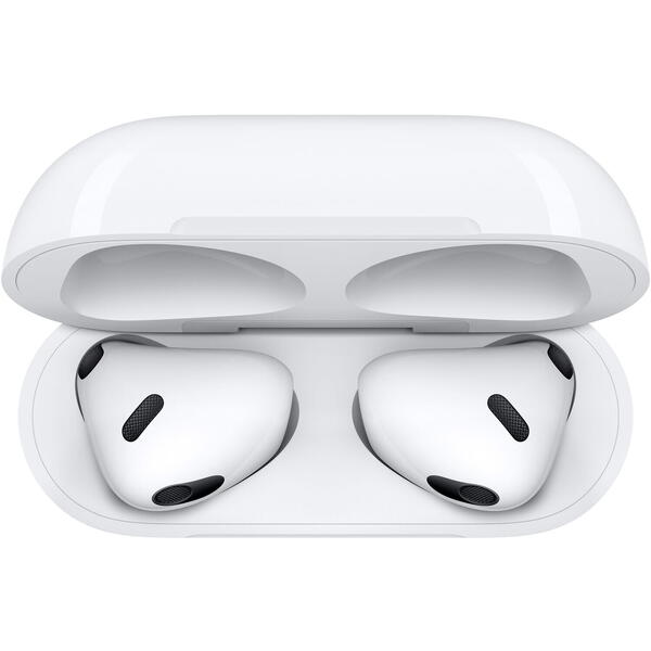 Casca Bluetooth Apple AirPods3 with Lightning Case White