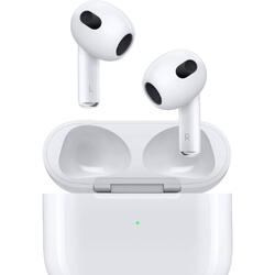 Casca Bluetooth Apple AirPods3 with Lightning Case White